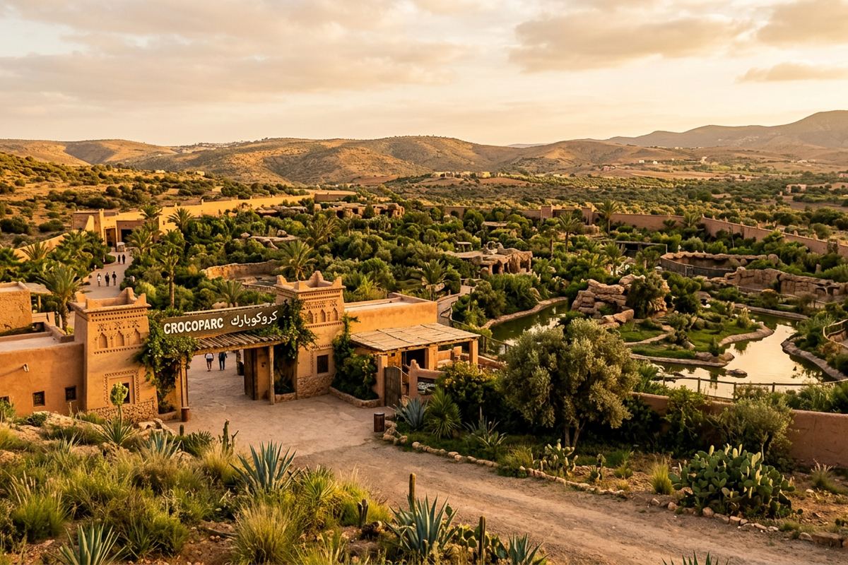 Crocoparc — Guide to Agadir: Morocco's Beach Resort Capital
