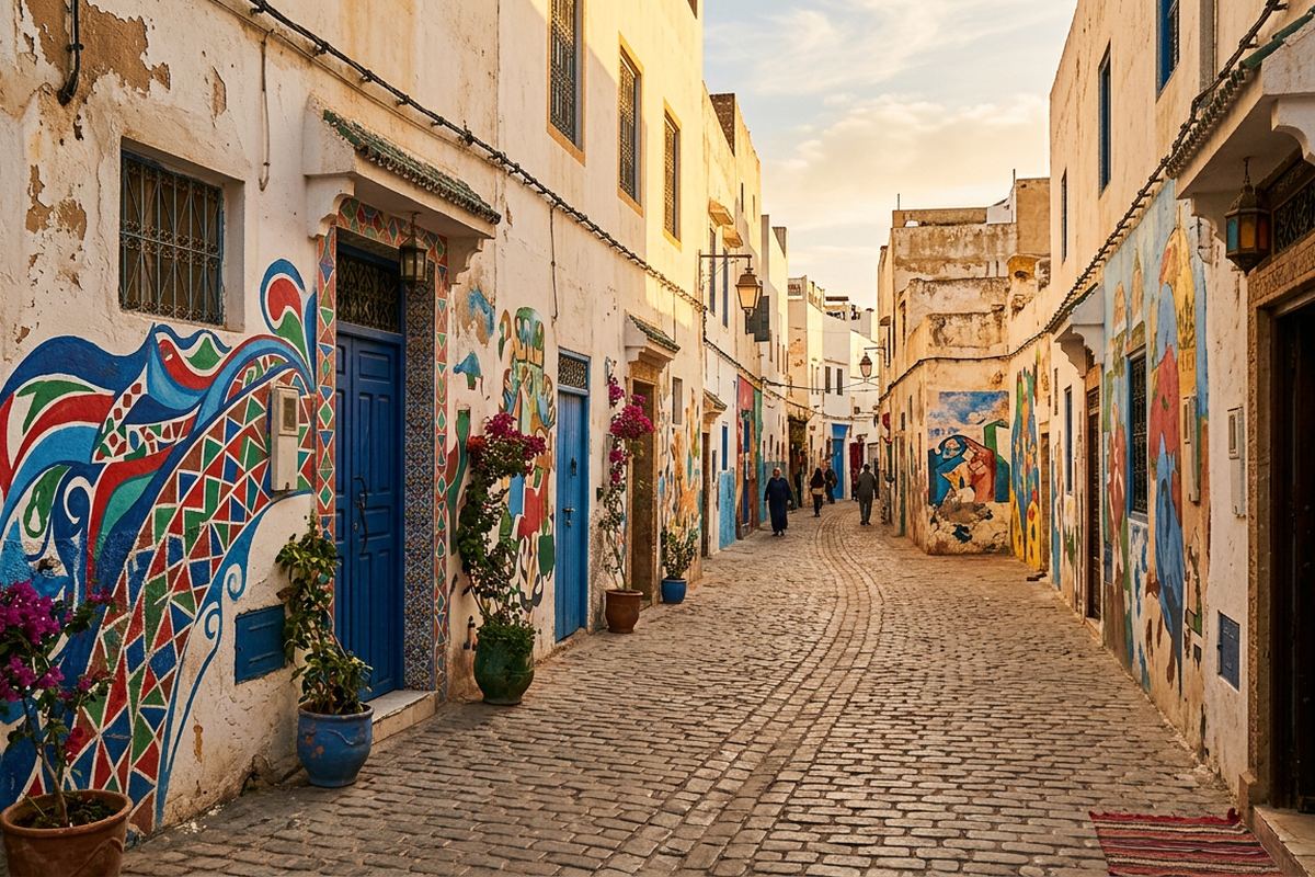 Medina Murals — Guide to Asilah: Morocco's Artistic Coastal Town