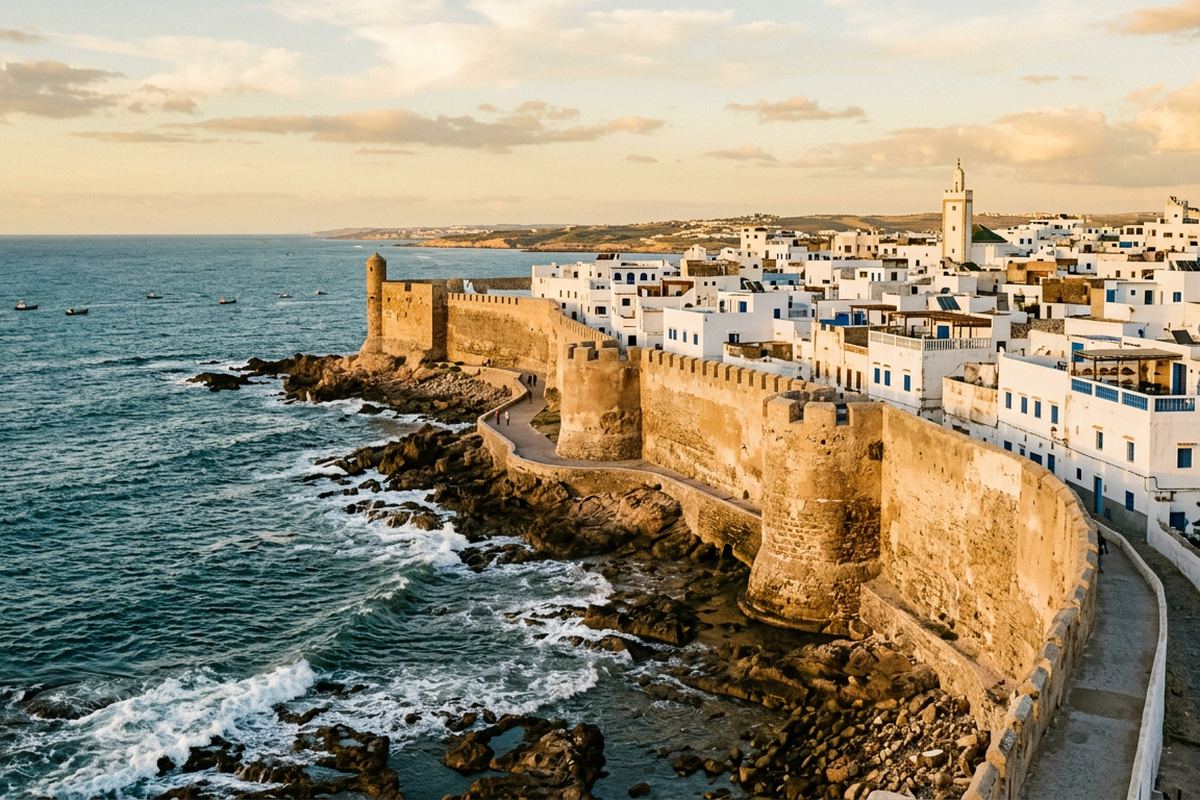 Ramparts & Sea Walls — Guide to Asilah: Morocco's Artistic Coastal Town