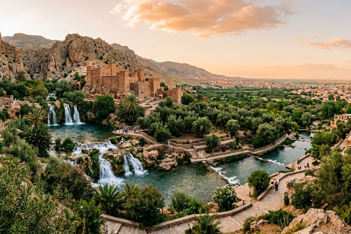 Ain Asserdoun Springs — Guide to Beni Mellal: Gateway to the Atlas Mountains