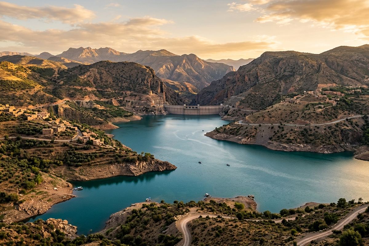 Bin el-Ouidane Lake — Guide to Beni Mellal: Gateway to the Atlas Mountains