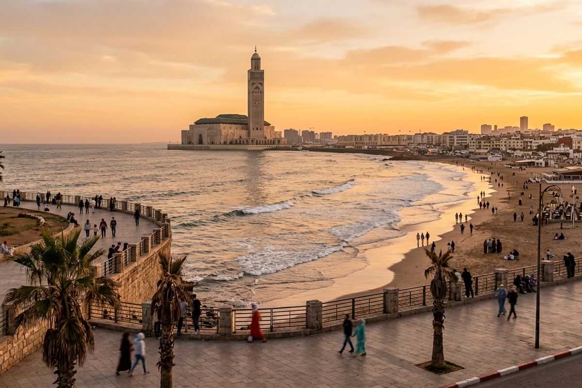 Corniche & Ain Diab — Guide to Casablanca: Morocco's Modern Metropolis