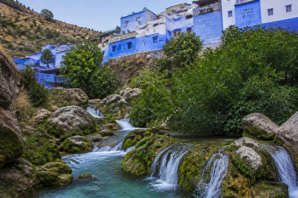 Ras el-Maa Waterfall — Guide to Chefchaouen: The Blue Pearl of Morocco