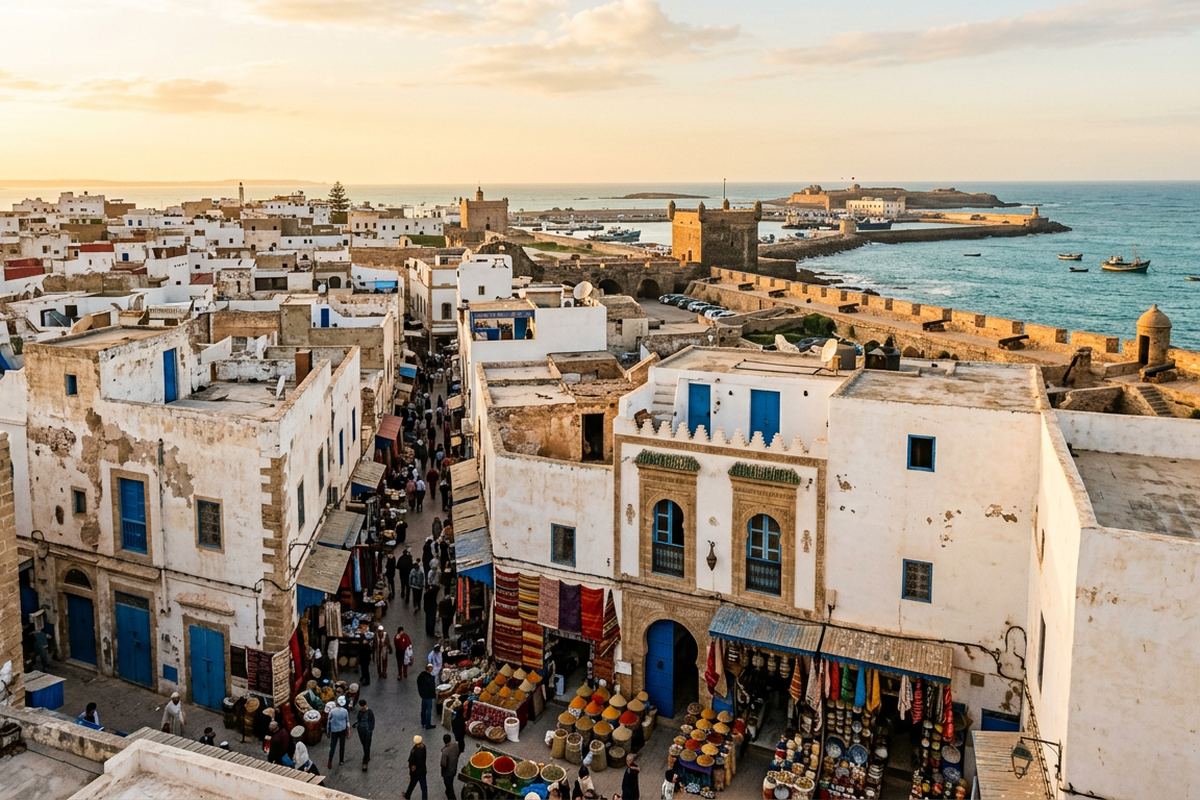 Medina & Souks — Guide to Essaouira: The Windy City of Morocco