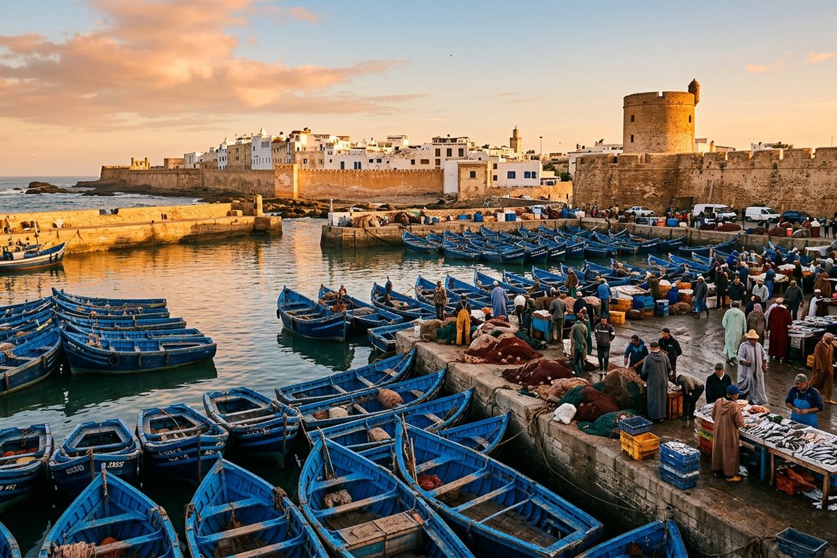Port & Fish Market — Guide to Essaouira: The Windy City of Morocco