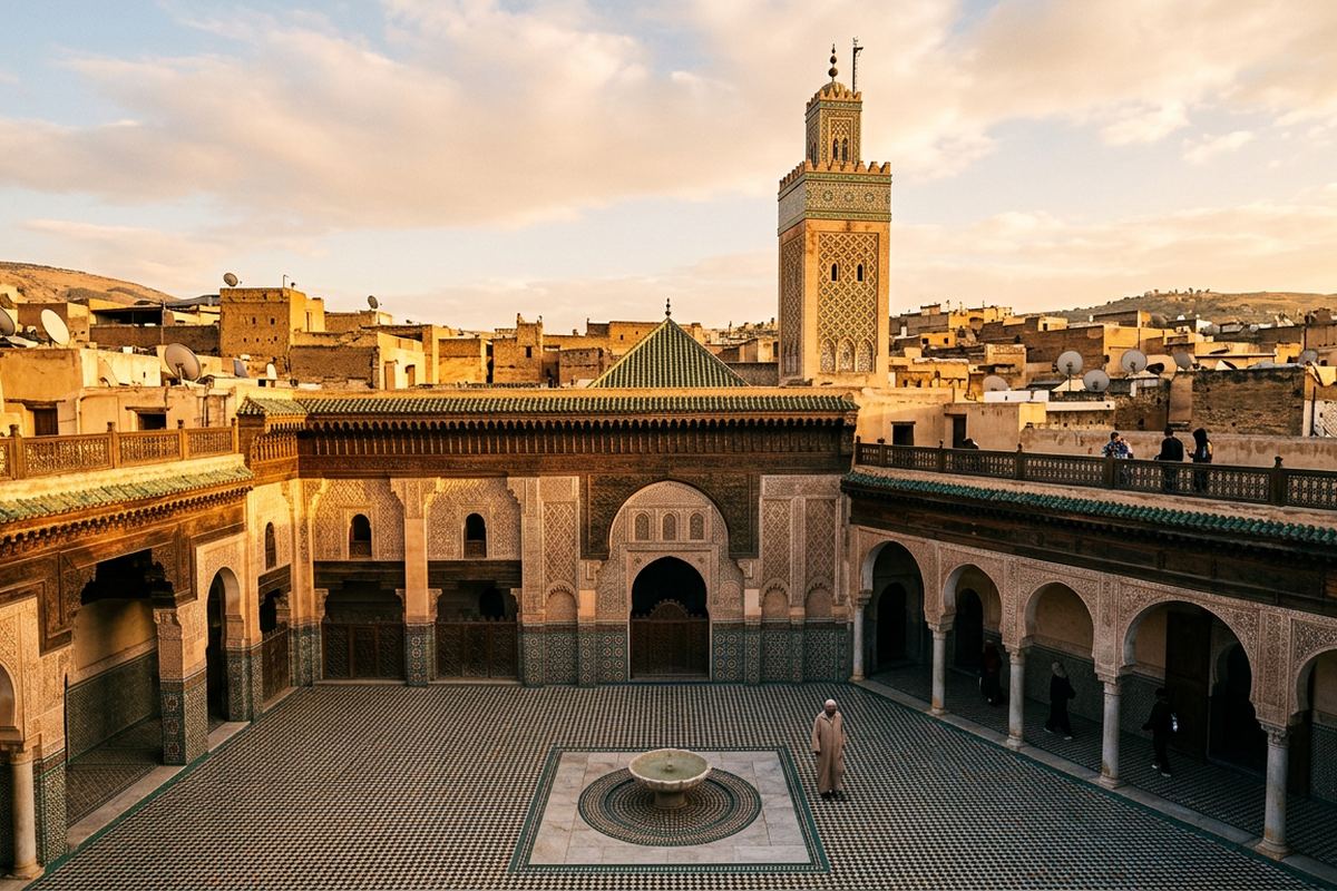 Bou Inania Madrasa — Guide to Fes: The Spiritual Capital of Morocco
