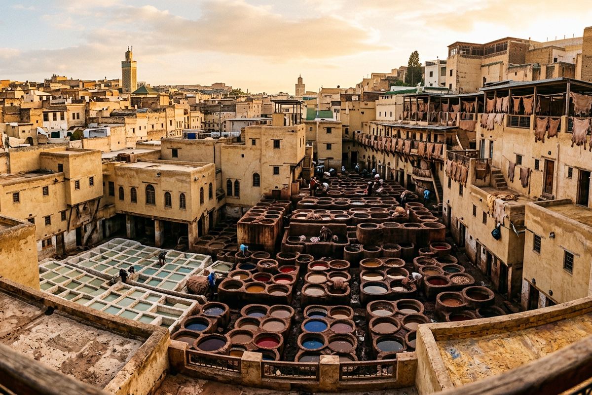 Chouara Tannery — Guide to Fes: The Spiritual Capital of Morocco