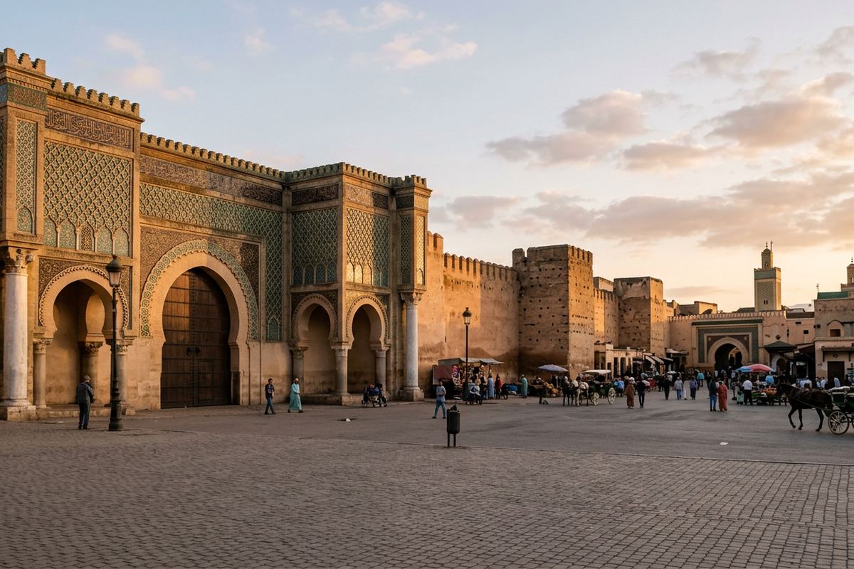 Bab Mansour — Guide to Meknes: The Versailles of Morocco